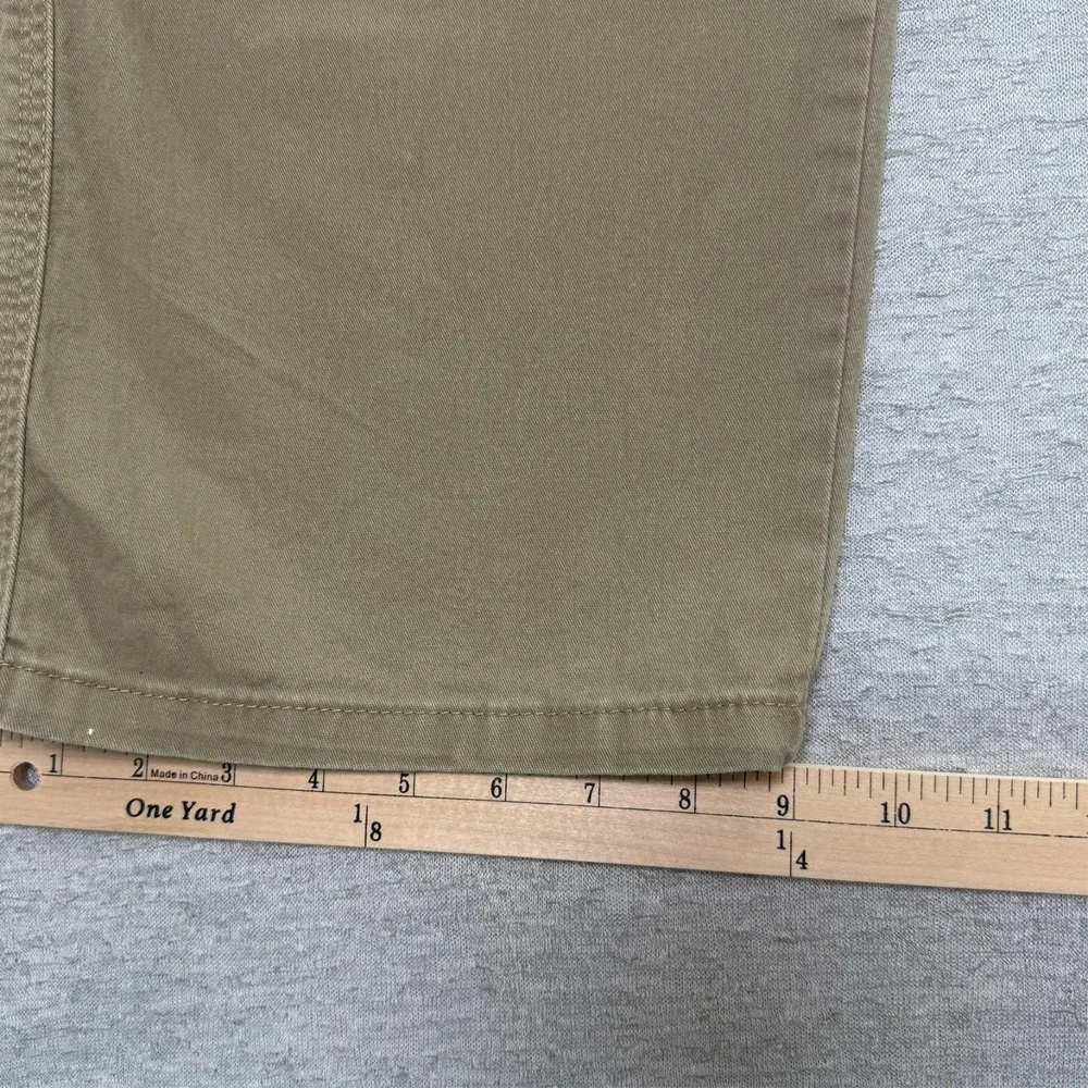 Wrangler Men's Cargo Pants Size 44x32 Khaki  Relaxed Fit Stretch Utility Casual